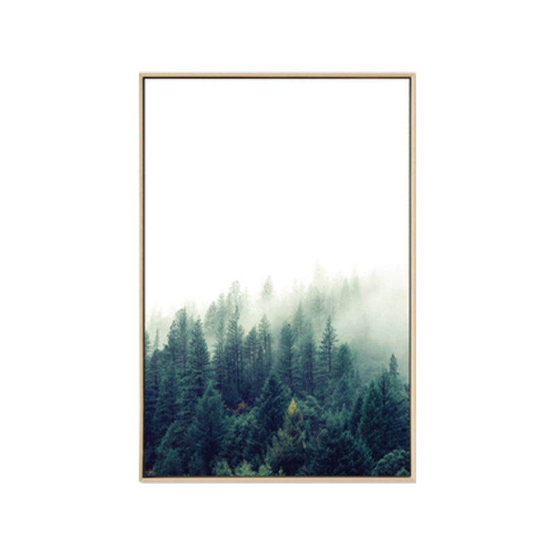 Mysterious Forest Canvas Wall Art for Sitting Room Photograph Scenery Wall Decor Clearhalo 'Art Gallery' 'Canvas Art' 'Coastal Art Gallery' 'Tropical' Arts' 1862837