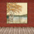 Soft Color Riverside Tree Canvas Art Landscape Country Textured Painting for Bedroom Orange Clearhalo 'Art Gallery' 'Canvas Art' 'Country Art Gallery' 'French Country' 'Rustic' Arts' 1862853