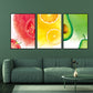 Nordic Illustrated Foods Art Print Canvas Textured Soft Color Wall Decor for Dining Room Clearhalo 'Arts' 'Canvas Art' 1862883