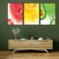 Nordic Illustrated Foods Art Print Canvas Textured Soft Color Wall Decor for Dining Room Clearhalo 'Arts' 'Canvas Art' 1862884
