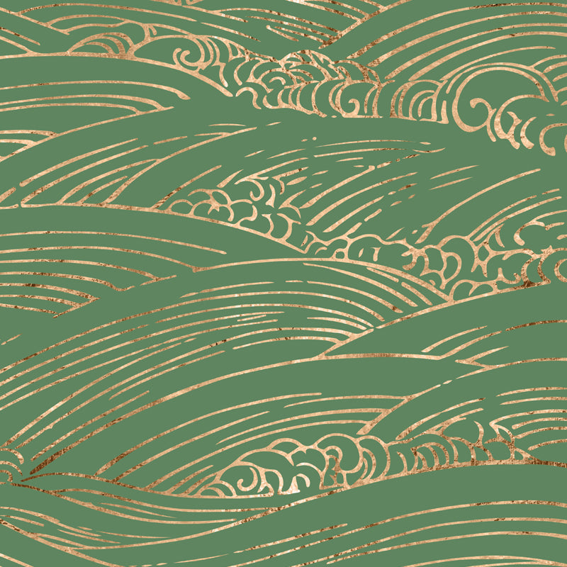 Flying Moire Print Mural Decal Guest Room Sky Scenery Wall Covering, Personalized Clearhalo 'Wall Decor' 'Wall Mural' 1862944