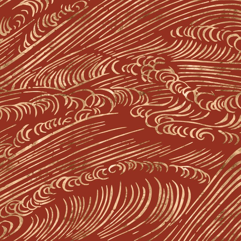 Flying Moire Print Mural Decal Guest Room Sky Scenery Wall Covering, Personalized Clearhalo 'Wall Decor' 'Wall Mural' 1862949