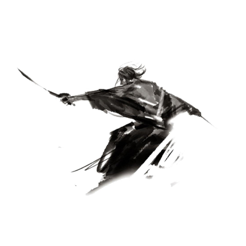 Contemporary Boys Mural Wallpaper Giant Fighting Warrior Pattern Black Wall Covering Clearhalo 'Wall Decor' 'Wall Mural' 1862994