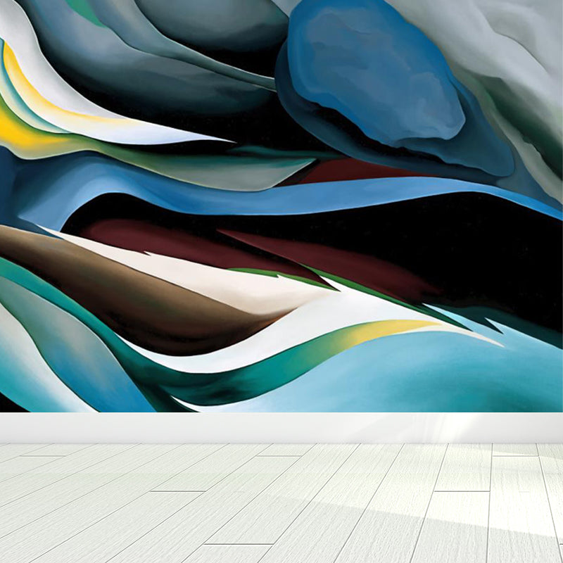 Light Color Art Graphic Mural Stain Resistant Classic Drawing Room Wall Covering Clearhalo 'Wall Decor' 'Wall Mural' 1863053