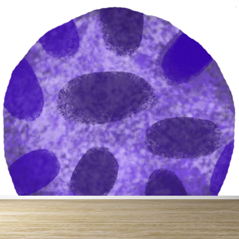 Outer Space Scenery Mural Wallpaper Contemporary Non-Woven Material Wall Covering Grape Clearhalo 'Wall Decor' 'Wall Mural' 1863266