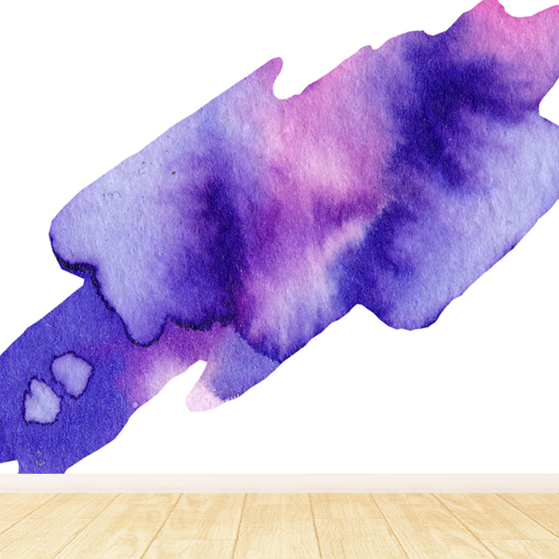 Outer Space Scenery Mural Wallpaper Contemporary Non-Woven Material Wall Covering Clearhalo 'Wall Decor' 'Wall Mural' 1863277