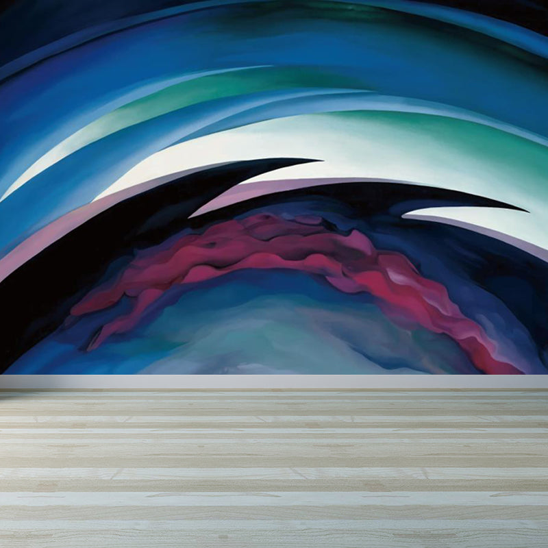 Soft Color Oiling Painting Mural Wallpaper Classic Stain-Proof Wall Covering for Kitchen Clearhalo 'Wall Decor' 'Wall Mural' 1863298