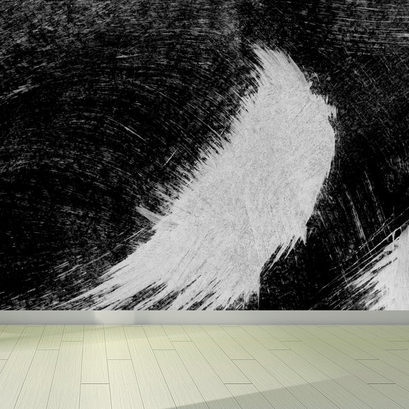 Stain-Proofing Brush Print Mural Decal Modern Non-Woven Material Wall Decor, Custom Clearhalo 'Wall Decor' 'Wall Mural' 1863362_c252a148-11eb-4c15-8aaa-70bbdeb5339a