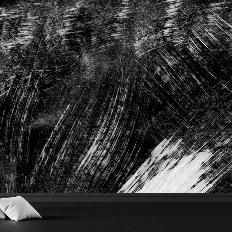 Stain-Proofing Brush Print Mural Decal Modern Non-Woven Material Wall Decor, Custom Clearhalo 'Wall Decor' 'Wall Mural' 1863382