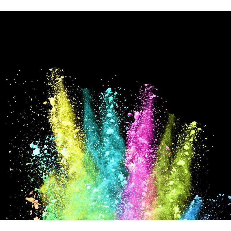 Big Particles Wall Covering Mural Colorful Non-Woven Wall Art for Decor, Custom Made Clearhalo 'Wall Decor' 'Wall Mural' 1863394