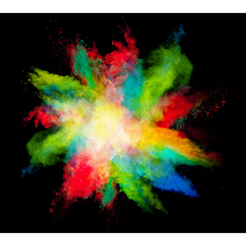 Big Particles Wall Covering Mural Colorful Non-Woven Wall Art for Decor, Custom Made Clearhalo 'Wall Decor' 'Wall Mural' 1863399