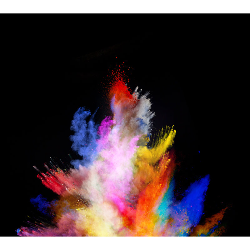 Big Particles Wall Covering Mural Colorful Non-Woven Wall Art for Decor, Custom Made Clearhalo 'Wall Decor' 'Wall Mural' 1863409