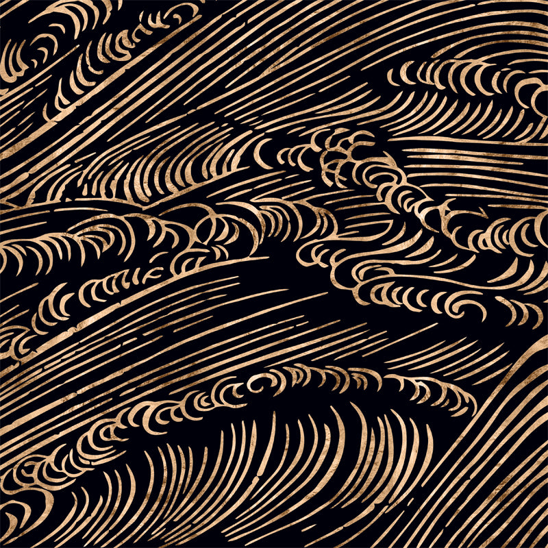 Fashion Moire Pattern Mural Wallpaper Sitting Room Sky View Wall Decor, Custom Printed Clearhalo 'Wall Decor' 'Wall Mural' 1863414