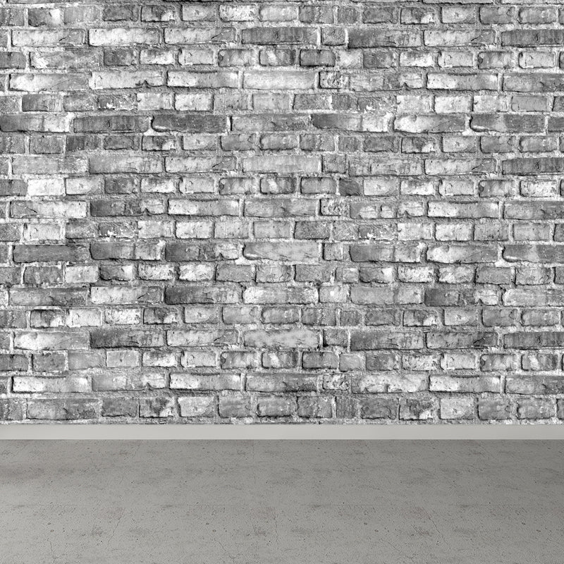 Non-Woven Decorative Wall Mural Industrial Various Textured Pattern Wall Covering Dark Gray Clearhalo 'Wall Decor' 'Wall Mural' 1863526