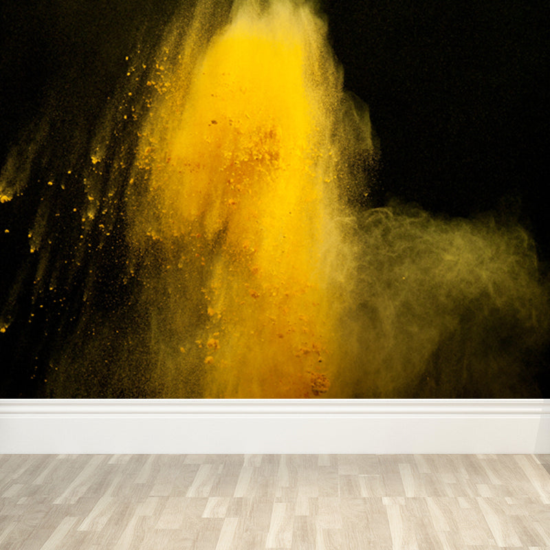 Photography Dust Mural Wallpaper for House Interior, Dark Color, Custom Size Available Clearhalo 'Wall Decor' 'Wall Mural' 1863588