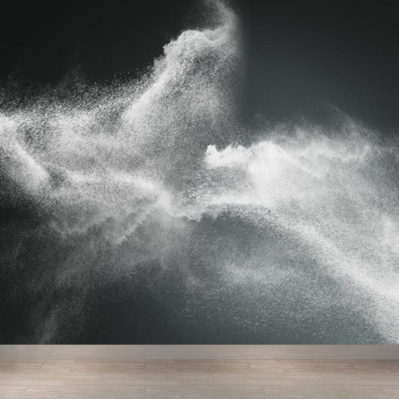 Photography Dust Mural Wallpaper for House Interior, Dark Color, Custom Size Available Clearhalo 'Wall Decor' 'Wall Mural' 1863598