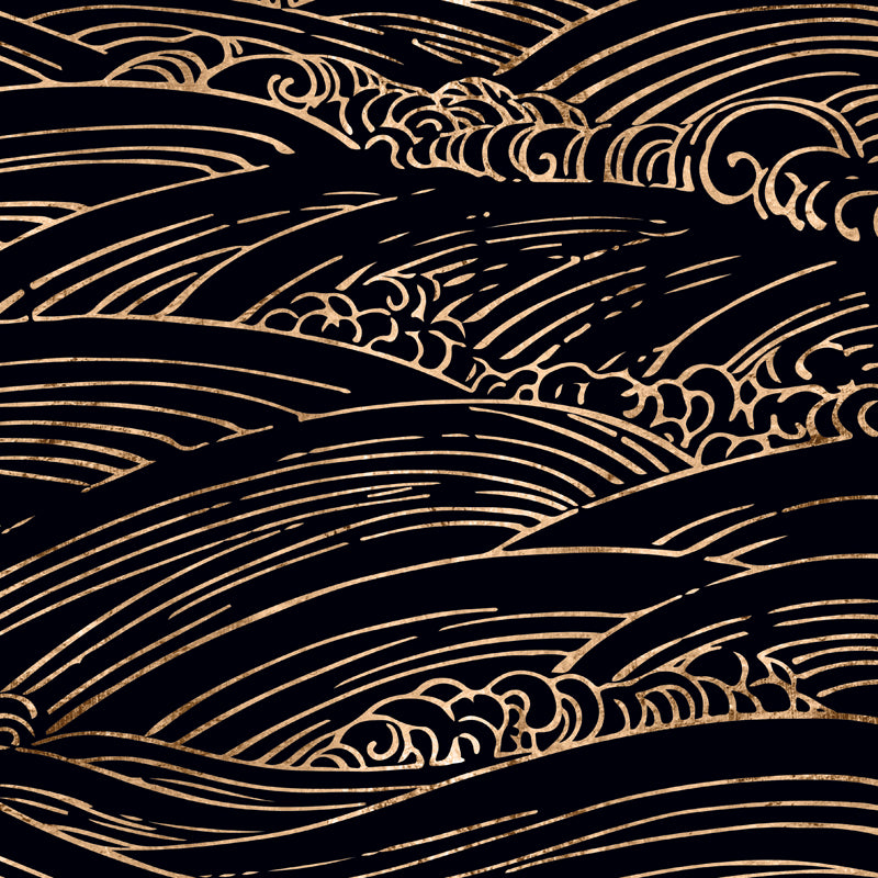 Soft Color Moire Pattern Mural Wallpaper Stain-Proofing Modern Bathroom Wall Covering Clearhalo 'Wall Decor' 'Wall Mural' 1863644