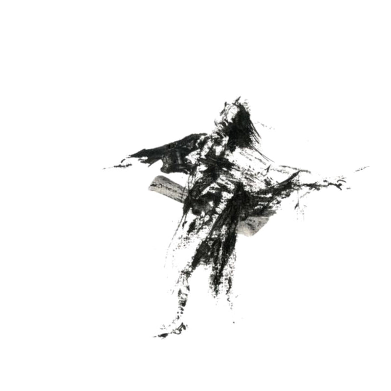 Non-Woven Ornamental Wall Mural Modern Swordsman Pattern Wall Covering for Rest Room Clearhalo 'Wall Decor' 'Wall Mural' 1863749