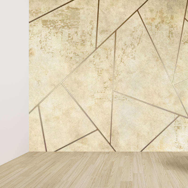 Industrial Metal Look Wallpaper Mural Non-Woven Waterproof Dark Color Wall Art for Room Clearhalo 'Wall Decor' 'Wall Mural' 1863872