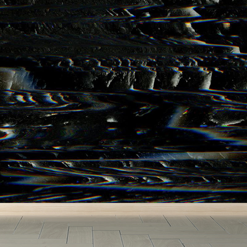 Illustration Style Abstract Mural Decal Giant Wall Decor for Dining Room, Personalize Clearhalo 'Wall Decor' 'Wall Mural' 1863892