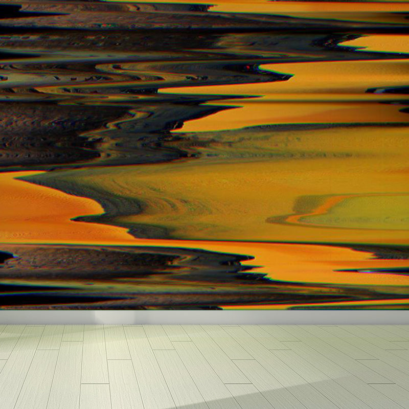 Illustration Style Abstract Mural Decal Giant Wall Decor for Dining Room, Personalize Clearhalo 'Wall Decor' 'Wall Mural' 1863897