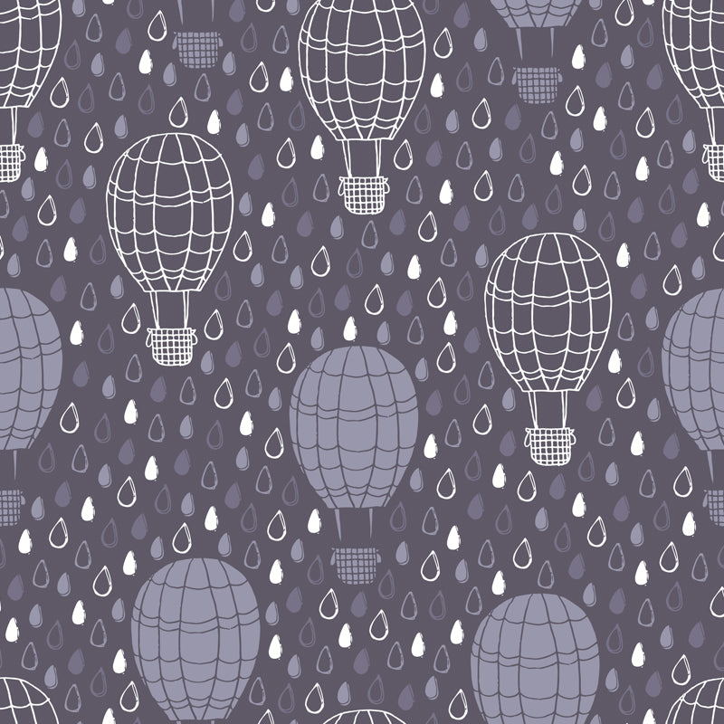 Pastel Weather Print Wall Mural Stain Resistant Modern Living Room Wall Covering Clearhalo 'Wall Decor' 'Wall Mural' 1864034