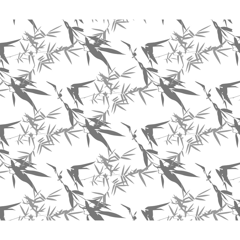 Stain-Proof Bamboo Wall Mural Non-Woven Textured Botany Wall Decor for Guest Room Clearhalo 'Wall Decor' 'Wall Mural' 1864099