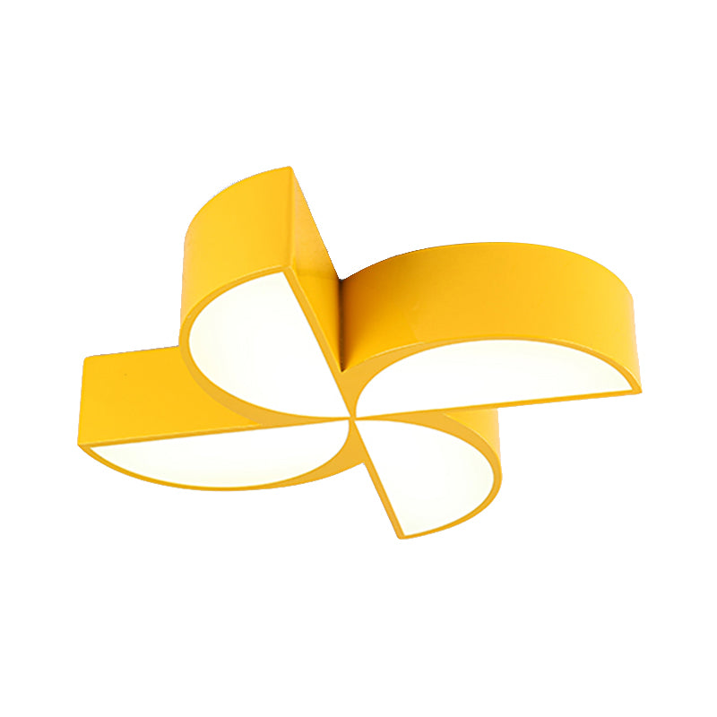 Toy Windmill Flush Ceiling Light Modern Stylish Acrylic Ceiling Lamp for Game Room Hallway Clearhalo 'Ceiling Lights' 'Close To Ceiling Lights' 'Close to ceiling' 'Flush mount' Lighting' 186438