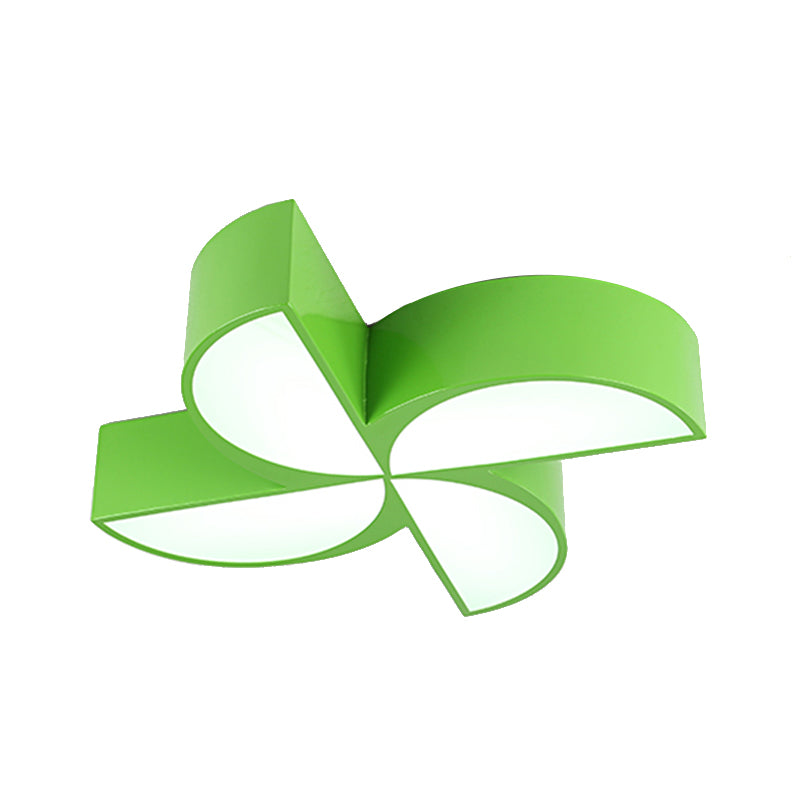 Toy Windmill Flush Ceiling Light Modern Stylish Acrylic Ceiling Lamp for Game Room Hallway Clearhalo 'Ceiling Lights' 'Close To Ceiling Lights' 'Close to ceiling' 'Flush mount' Lighting' 186441