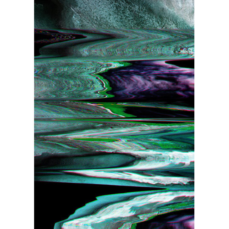 Pastel Color Abstract Mural Wallpaper Illustration Contemporary Stain-Proof Wall Art Clearhalo 'Wall Decor' 'Wall Mural' 1864464