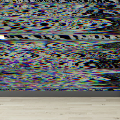 Pastel Color Abstract Mural Wallpaper Illustration Contemporary Stain-Proof Wall Art Grey Clearhalo 'Wall Decor' 'Wall Mural' 1864481