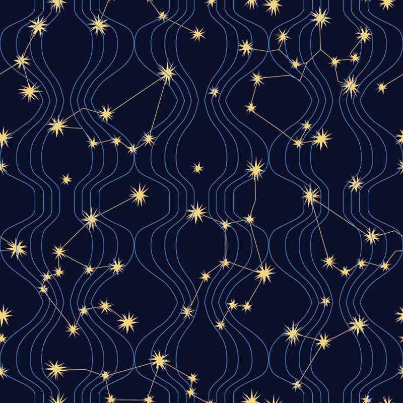 Light Color Outer Space Mural Decal Stain-Proof Contemporary Interior Room Wall Decor Clearhalo 'Wall Decor' 'Wall Mural' 1864594