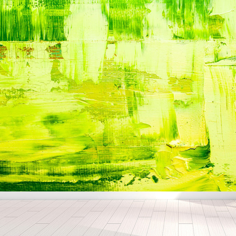 Pastel Color Art Pattern Mural Decal for Decoration Classic Living Room Wall Decor Green Clearhalo 'Wall Decor' 'Wall Mural' 1864616