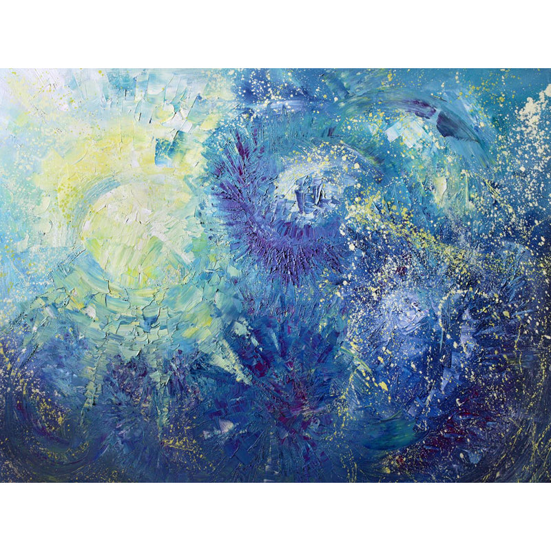 Pastel Color Art Pattern Mural Decal for Decoration Classic Living Room Wall Decor Clearhalo 'Wall Decor' 'Wall Mural' 1864634