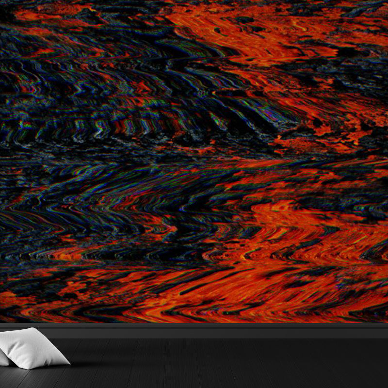 Big Abstract Pattern Mural Wallpaper Decorative Contemporary Dining Room Wall Art Clearhalo 'Wall Decor' 'Wall Mural' 1864688