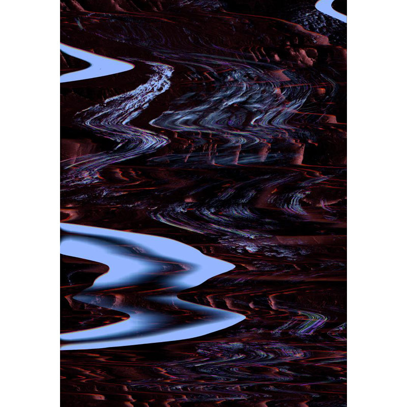 Big Abstract Pattern Mural Wallpaper Decorative Contemporary Dining Room Wall Art Clearhalo 'Wall Decor' 'Wall Mural' 1864699