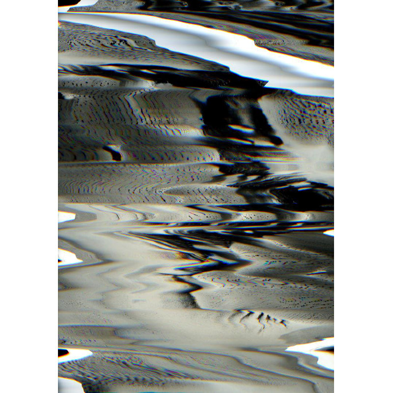 Big Abstract Pattern Mural Wallpaper Decorative Contemporary Dining Room Wall Art Clearhalo 'Wall Decor' 'Wall Mural' 1864704