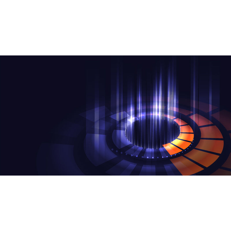 Moisture Resistant Abstract Mural Decal Modern Non-Woven Material Wall Covering, Custom Print Clearhalo 'Wall Decor' 'Wall Mural' 1864929