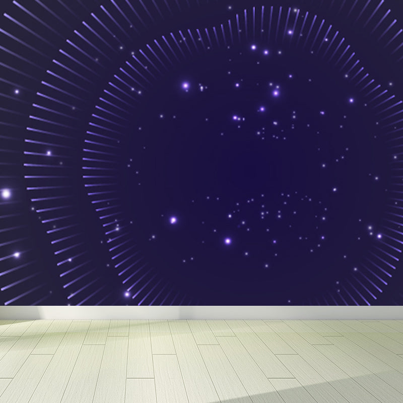 Moisture Resistant Abstract Mural Decal Modern Non-Woven Material Wall Covering, Custom Print Clearhalo 'Wall Decor' 'Wall Mural' 1864933