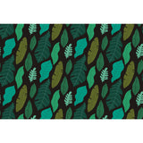 Leaves Print Mural Decals Tropical Non-Woven Textured Wall Covering in Pastel Color Clearhalo 'Wall Decor' 'Wall Mural' 1864939