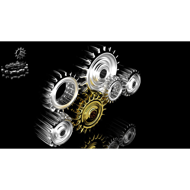 Metal Gear Mural Wallpaper Dark Color Contemporary Wall Covering for Boys Bedroom Clearhalo 'Wall Decor' 'Wall Mural' 1864980