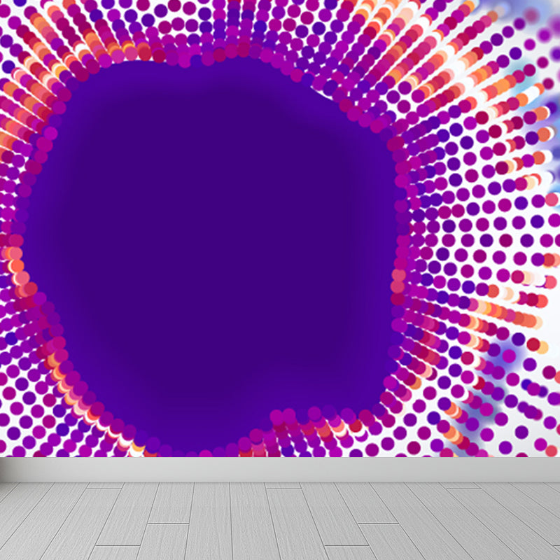 Science Fiction Halo Mural Wallpaper Dark Color House Interior Wall Art, Made to Measure Clearhalo 'Wall Decor' 'Wall Mural' 1864989