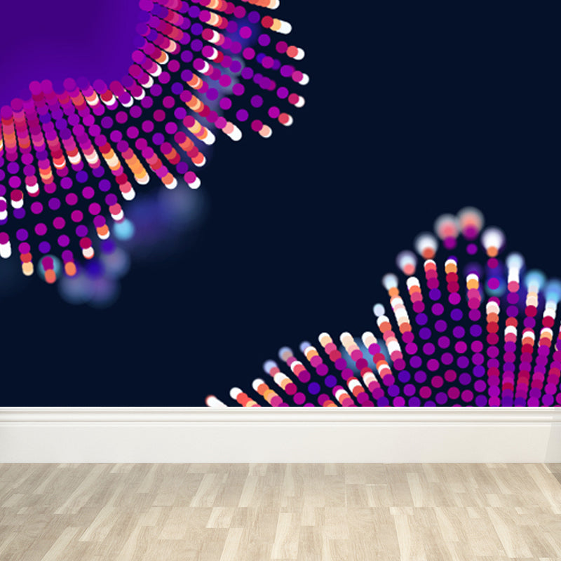 Science Fiction Halo Mural Wallpaper Dark Color House Interior Wall Art, Made to Measure Clearhalo 'Wall Decor' 'Wall Mural' 1864993