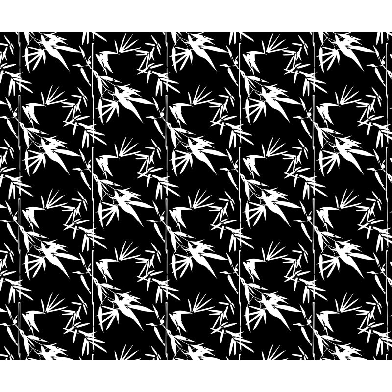 Botanical Print Mural Decal Tropical Non-Woven Textured Wall Covering in Soft Color Clearhalo 'Wall Decor' 'Wall Mural' 1865025