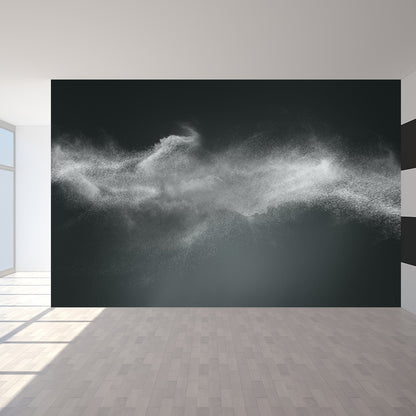 Multicolored Powder Wallpaper Mural Abstract Modern Waterproof Wall Covering for Home Grey Clearhalo 'Wall Decor' 'Wall Mural' 1865082