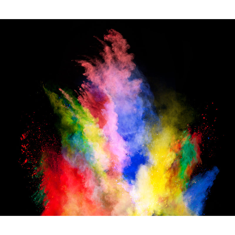 Multicolored Powder Wallpaper Mural Abstract Modern Waterproof Wall Covering for Home Clearhalo 'Wall Decor' 'Wall Mural' 1865100