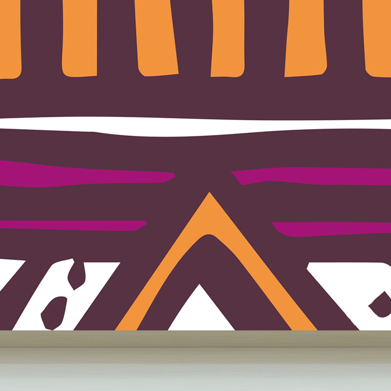 Extra Large Abstract Mural Light Color Non-Woven Wall Art for Indoor Decor, Customised Clearhalo 'Wall Decor' 'Wall Mural' 1865208