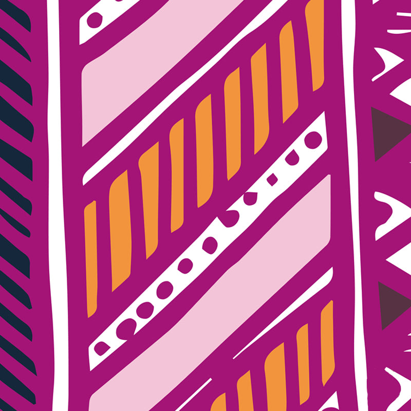 Abstract Mural Decal Modern Decorative Living Room Wall Covering, Custom Printed Rose Red custom Clearhalo 'Wall Decor' 'Wall Mural' 1865290