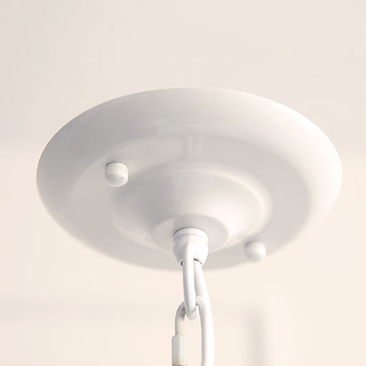 Kids Flower Hanging Light with Tapered Shade 3 Lights Metal Chandelier in Green for Nursing Room Clearhalo 'Ceiling Lights' 'Chandeliers' Lighting' options 186572