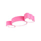 Children LED Ceiling Lighting with Acrylic Shade Red/Pink/Yellow Candy Flush Mount Light Fixture Clearhalo 'Ceiling Lights' 'Close To Ceiling Lights' 'Close to ceiling' 'Flush mount' Lighting' 1865781